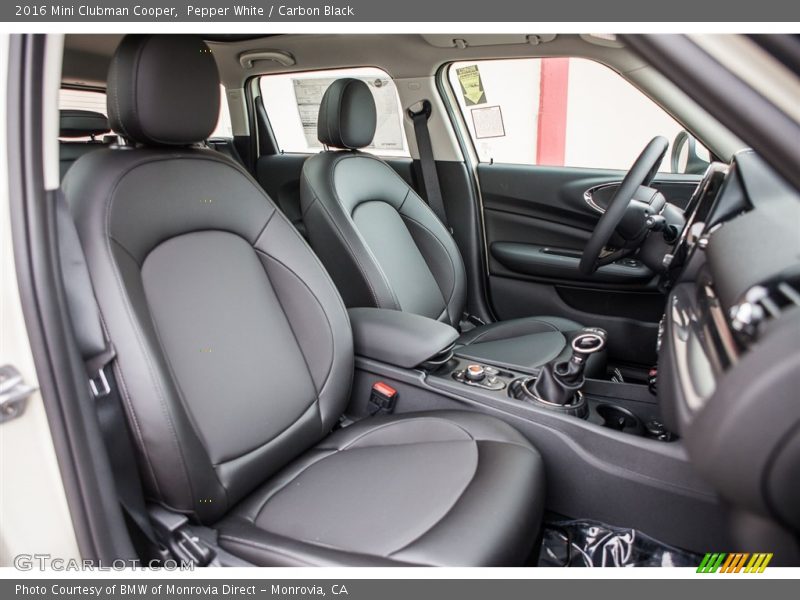  2016 Clubman Cooper Carbon Black Interior