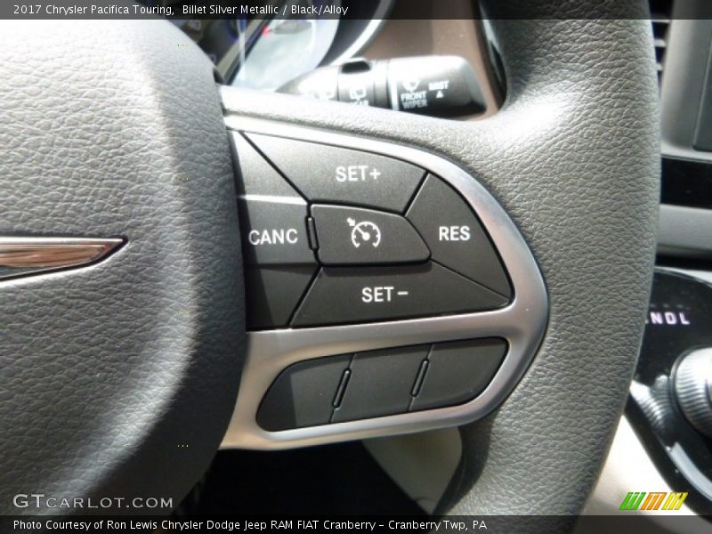 Billet Silver Metallic / Black/Alloy 2017 Chrysler Pacifica Touring