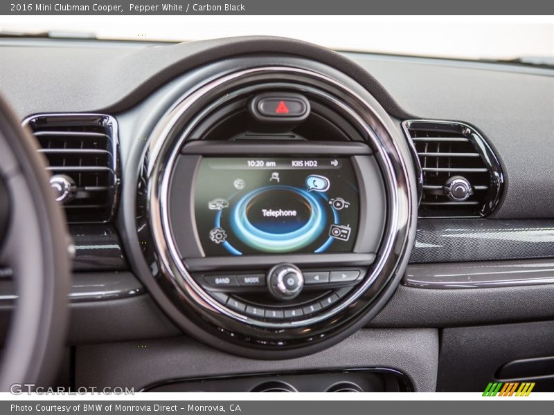 Controls of 2016 Clubman Cooper