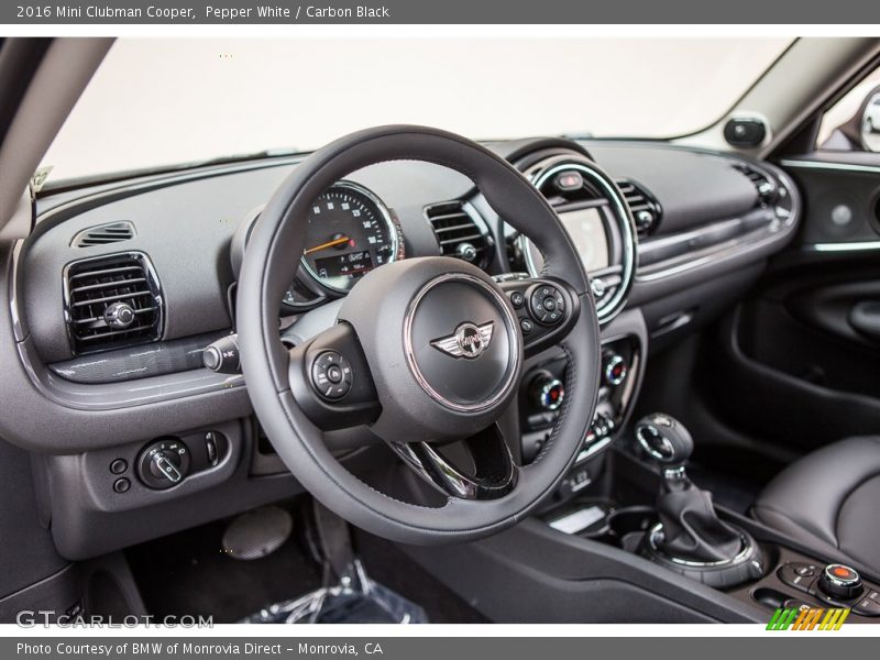 Dashboard of 2016 Clubman Cooper