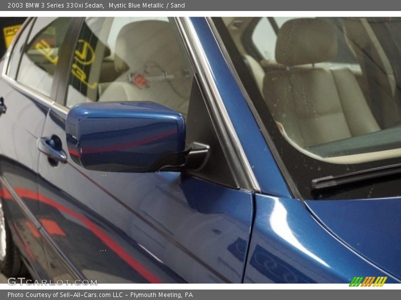 Mystic Blue Metallic / Sand 2003 BMW 3 Series 330xi Sedan