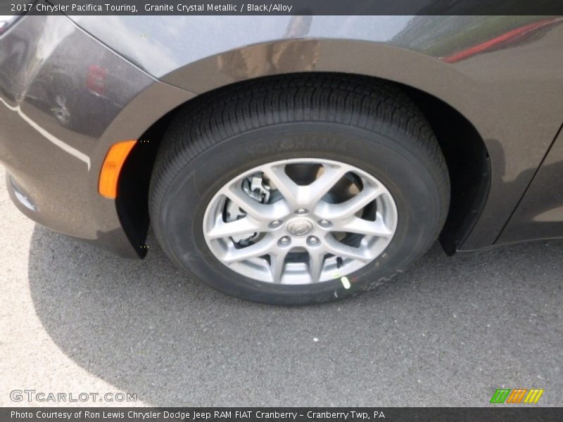 Granite Crystal Metallic / Black/Alloy 2017 Chrysler Pacifica Touring