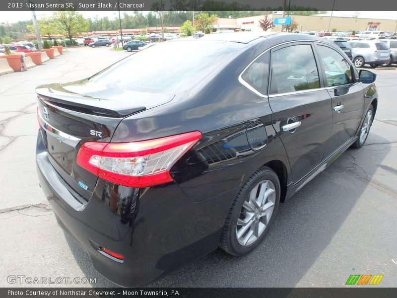 Super Black / Charcoal 2013 Nissan Sentra SR