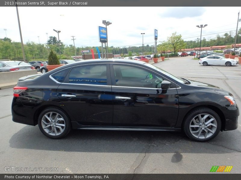 Super Black / Charcoal 2013 Nissan Sentra SR