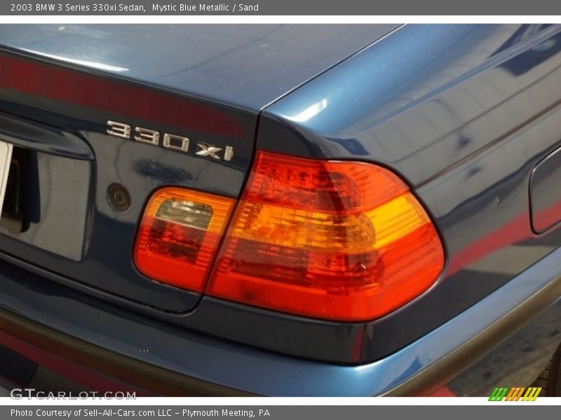 Mystic Blue Metallic / Sand 2003 BMW 3 Series 330xi Sedan