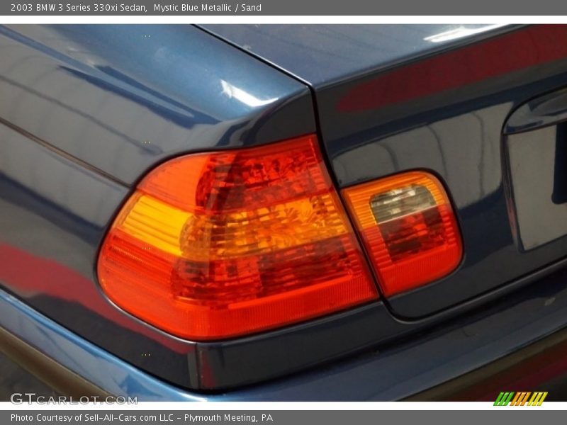 Mystic Blue Metallic / Sand 2003 BMW 3 Series 330xi Sedan