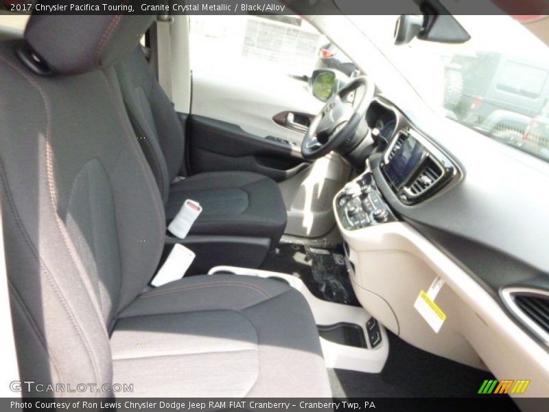 Granite Crystal Metallic / Black/Alloy 2017 Chrysler Pacifica Touring