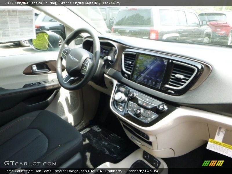 Granite Crystal Metallic / Black/Alloy 2017 Chrysler Pacifica Touring