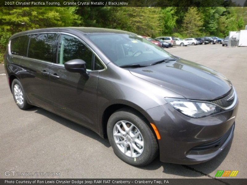 Granite Crystal Metallic / Black/Alloy 2017 Chrysler Pacifica Touring