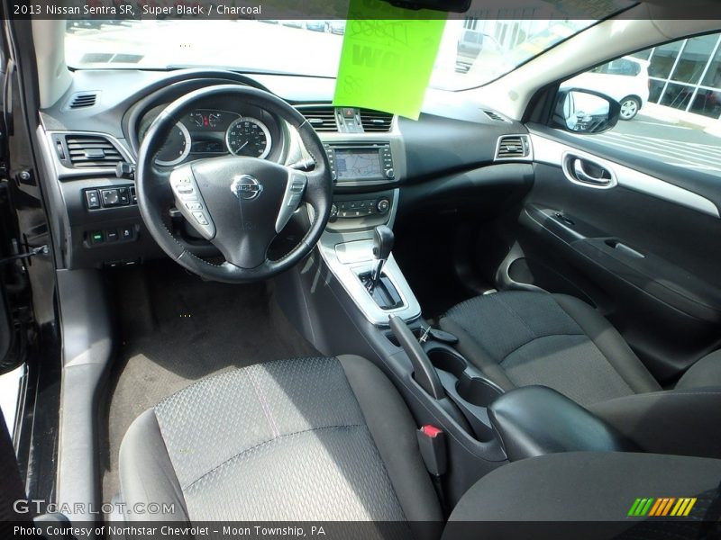 Super Black / Charcoal 2013 Nissan Sentra SR
