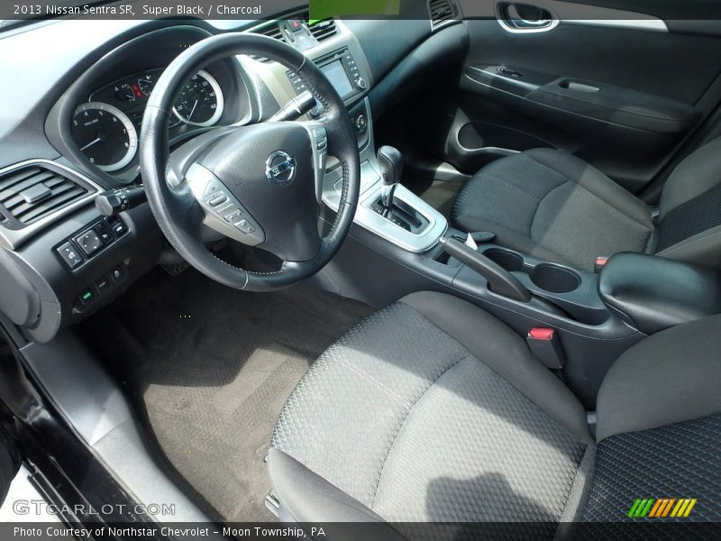 Super Black / Charcoal 2013 Nissan Sentra SR