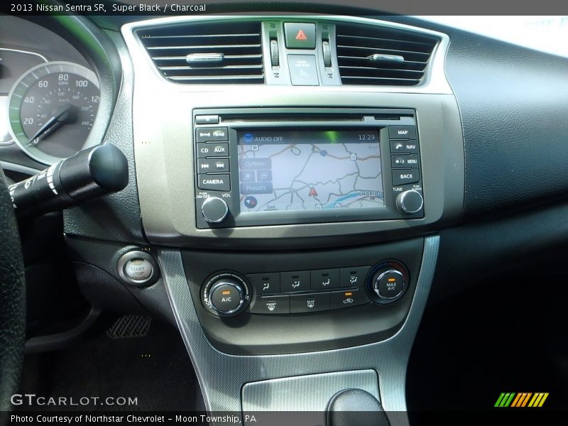 Super Black / Charcoal 2013 Nissan Sentra SR