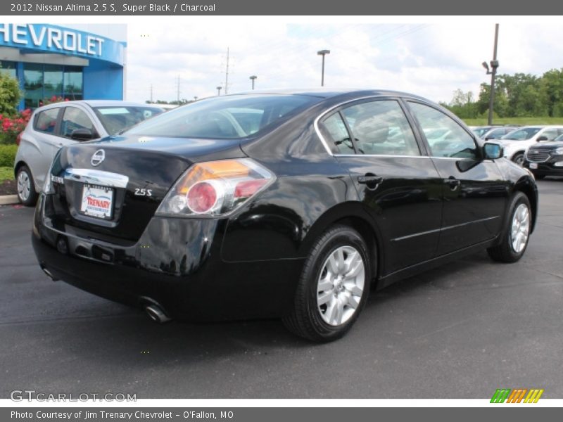Super Black / Charcoal 2012 Nissan Altima 2.5 S
