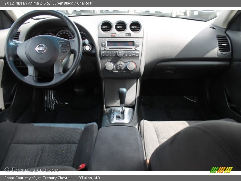 Super Black / Charcoal 2012 Nissan Altima 2.5 S