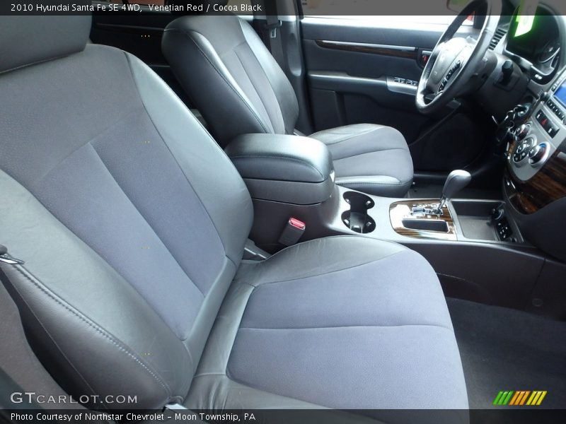 Venetian Red / Cocoa Black 2010 Hyundai Santa Fe SE 4WD