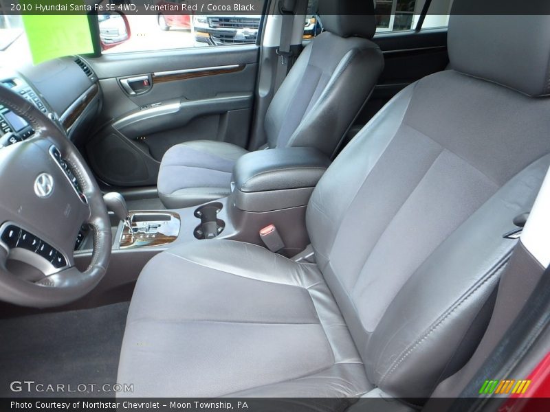 Venetian Red / Cocoa Black 2010 Hyundai Santa Fe SE 4WD