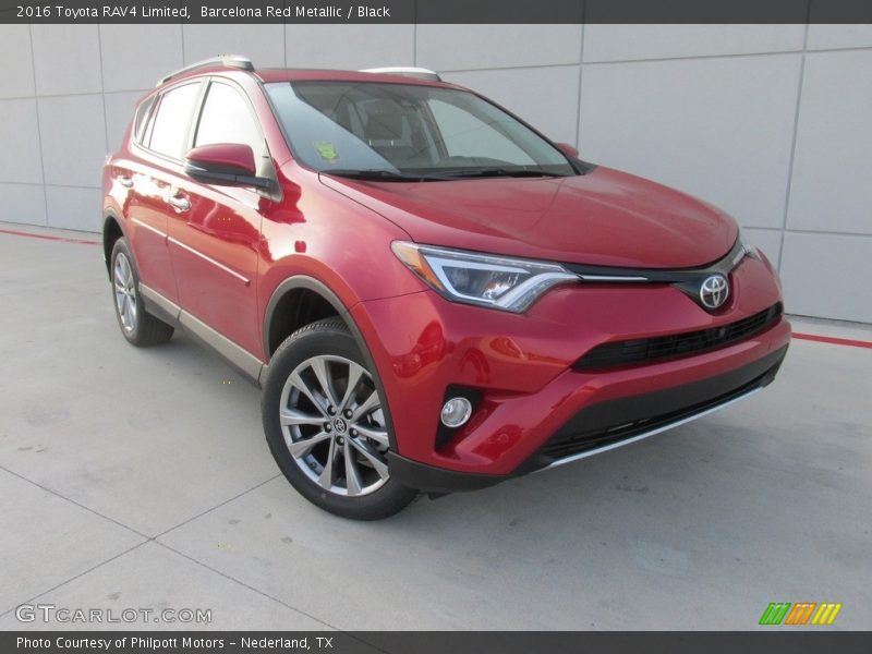 Front 3/4 View of 2016 RAV4 Limited