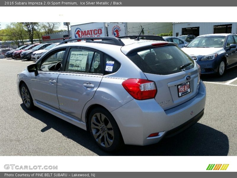 Ice Silver Metallic / Black 2016 Subaru Impreza 2.0i Sport Premium