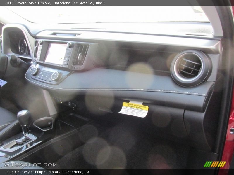 Barcelona Red Metallic / Black 2016 Toyota RAV4 Limited