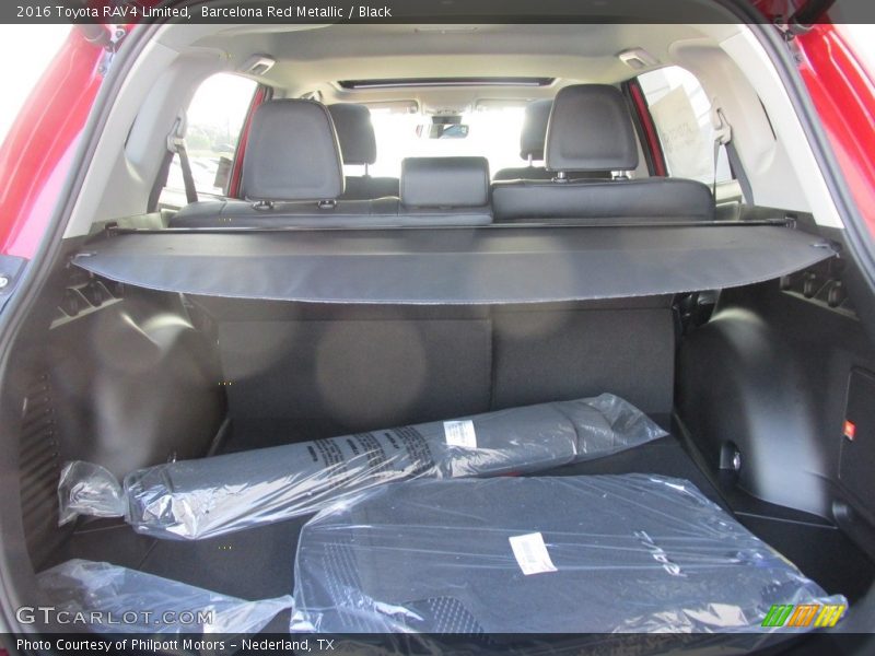 Barcelona Red Metallic / Black 2016 Toyota RAV4 Limited
