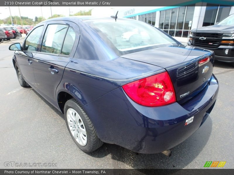 Imperial Blue Metallic / Gray 2010 Chevrolet Cobalt LS Sedan
