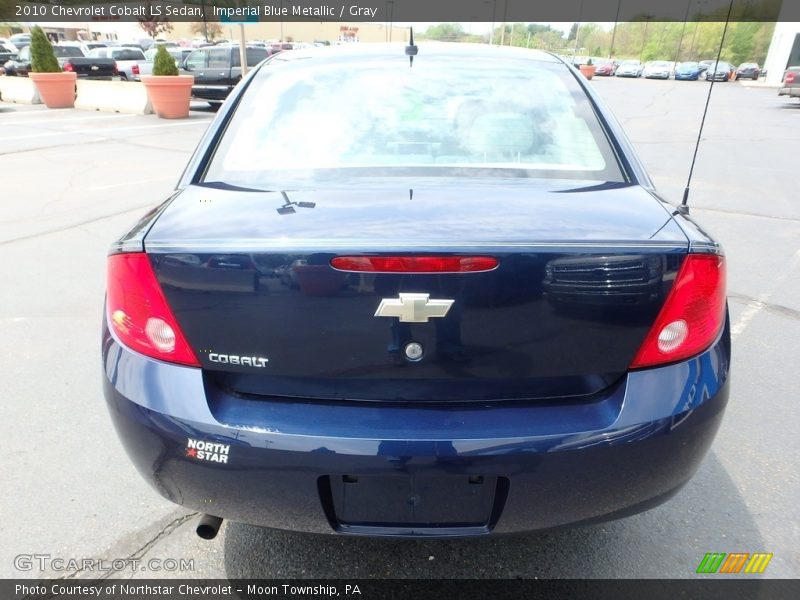 Imperial Blue Metallic / Gray 2010 Chevrolet Cobalt LS Sedan