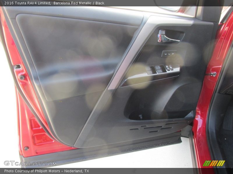 Barcelona Red Metallic / Black 2016 Toyota RAV4 Limited