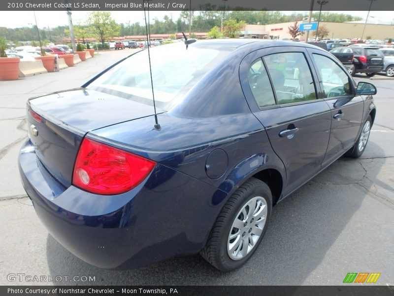 Imperial Blue Metallic / Gray 2010 Chevrolet Cobalt LS Sedan