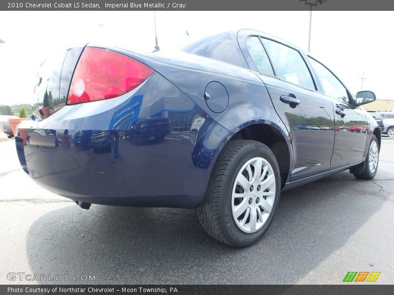 Imperial Blue Metallic / Gray 2010 Chevrolet Cobalt LS Sedan