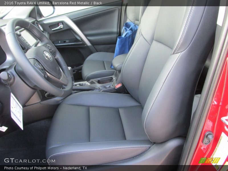 Barcelona Red Metallic / Black 2016 Toyota RAV4 Limited
