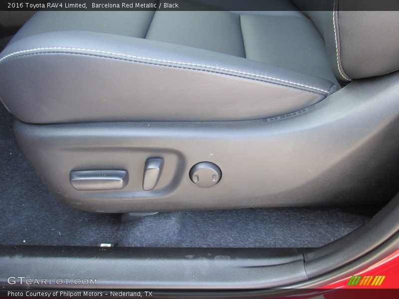 Barcelona Red Metallic / Black 2016 Toyota RAV4 Limited