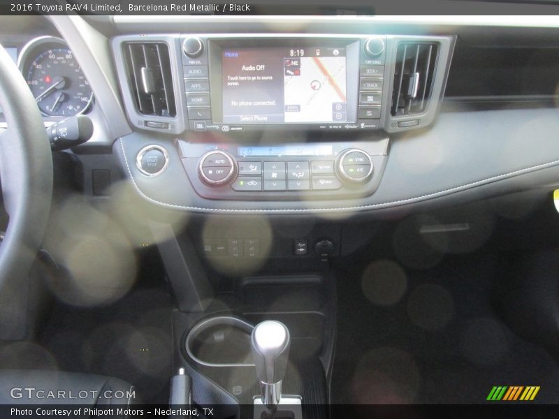 Barcelona Red Metallic / Black 2016 Toyota RAV4 Limited