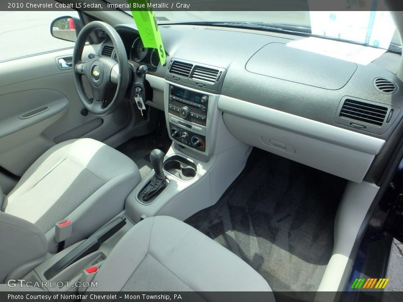 Imperial Blue Metallic / Gray 2010 Chevrolet Cobalt LS Sedan