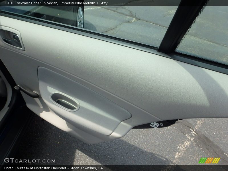 Imperial Blue Metallic / Gray 2010 Chevrolet Cobalt LS Sedan