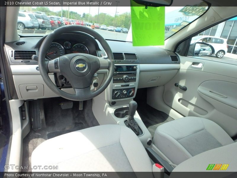 Imperial Blue Metallic / Gray 2010 Chevrolet Cobalt LS Sedan