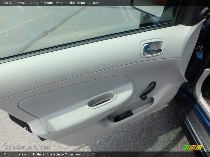 Imperial Blue Metallic / Gray 2010 Chevrolet Cobalt LS Sedan