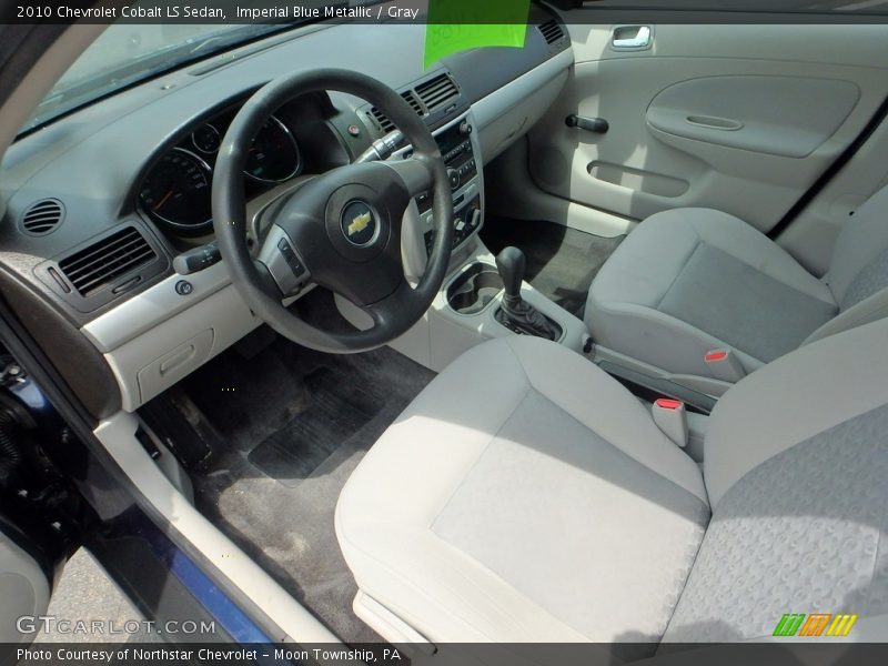 Imperial Blue Metallic / Gray 2010 Chevrolet Cobalt LS Sedan