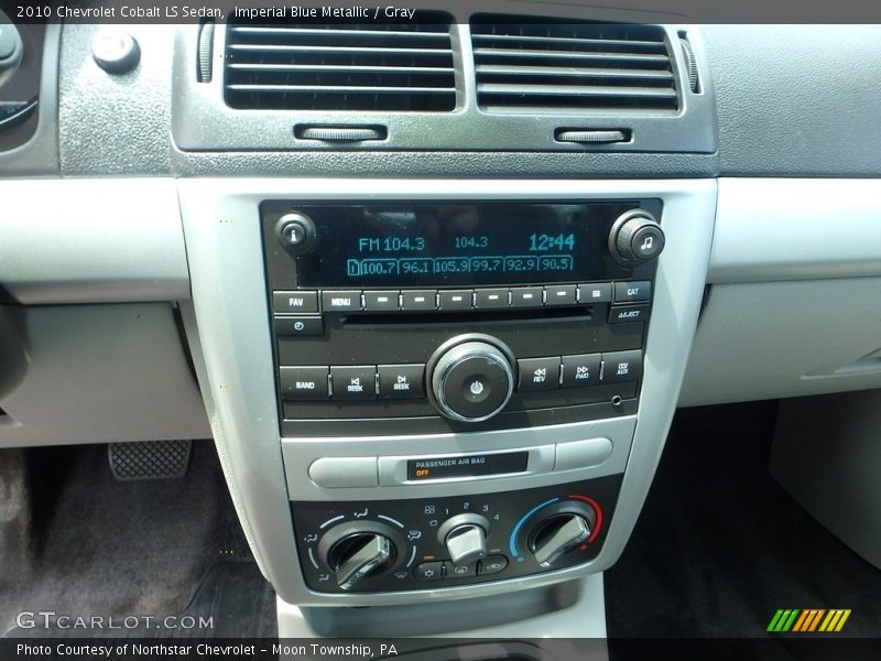 Imperial Blue Metallic / Gray 2010 Chevrolet Cobalt LS Sedan
