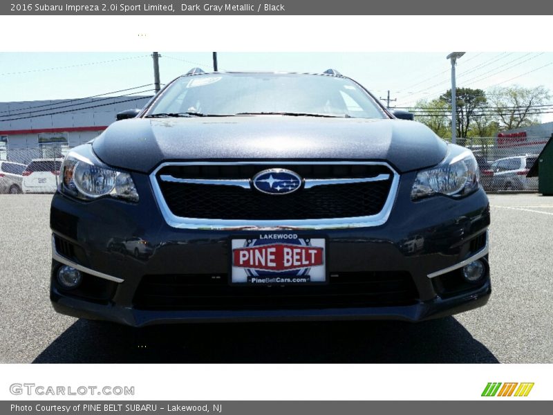 Dark Gray Metallic / Black 2016 Subaru Impreza 2.0i Sport Limited