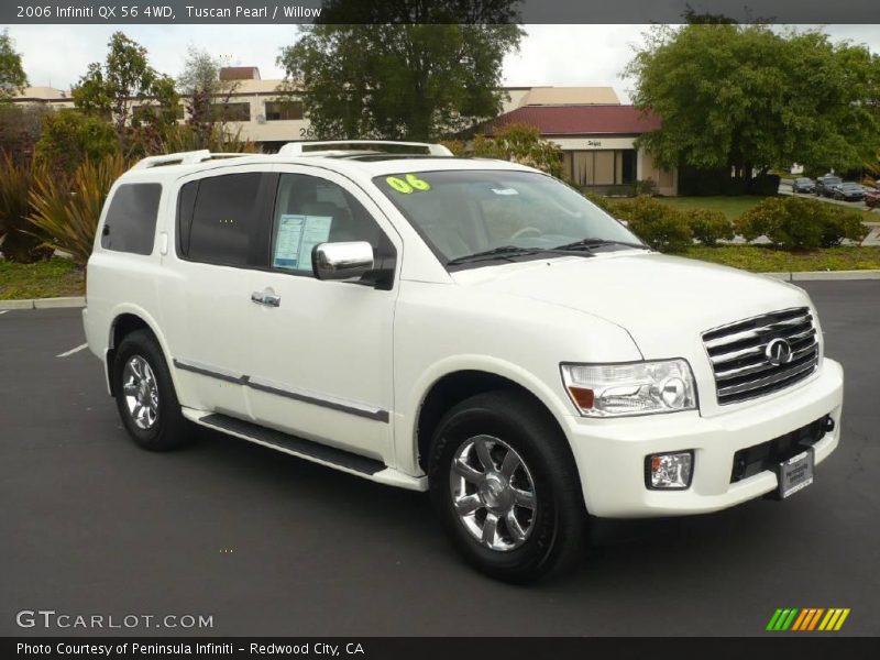 Tuscan Pearl / Willow 2006 Infiniti QX 56 4WD