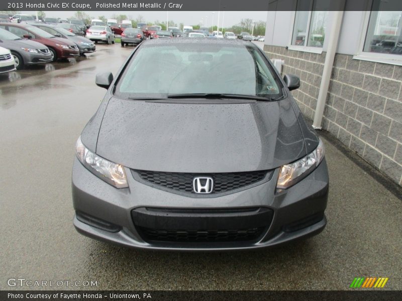 Polished Metal Metallic / Gray 2013 Honda Civic EX Coupe