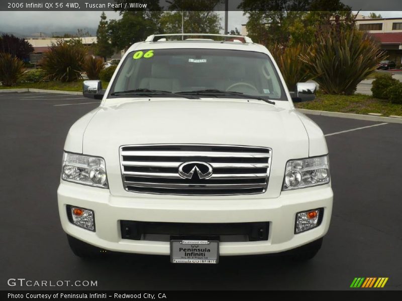 Tuscan Pearl / Willow 2006 Infiniti QX 56 4WD