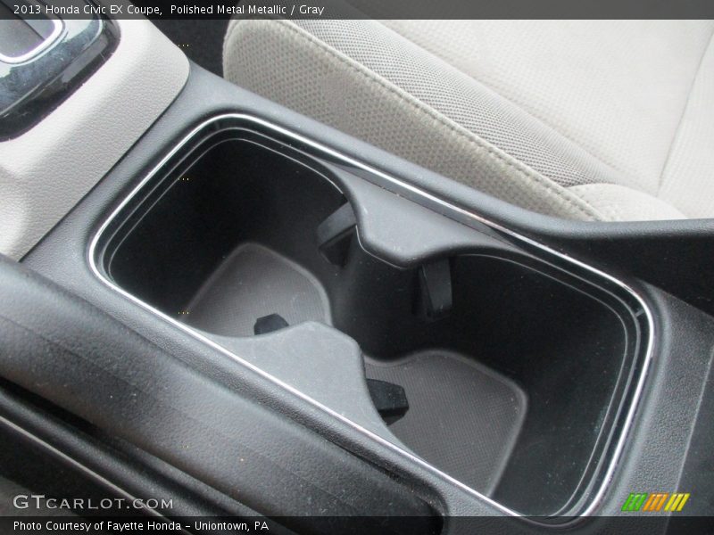 Polished Metal Metallic / Gray 2013 Honda Civic EX Coupe