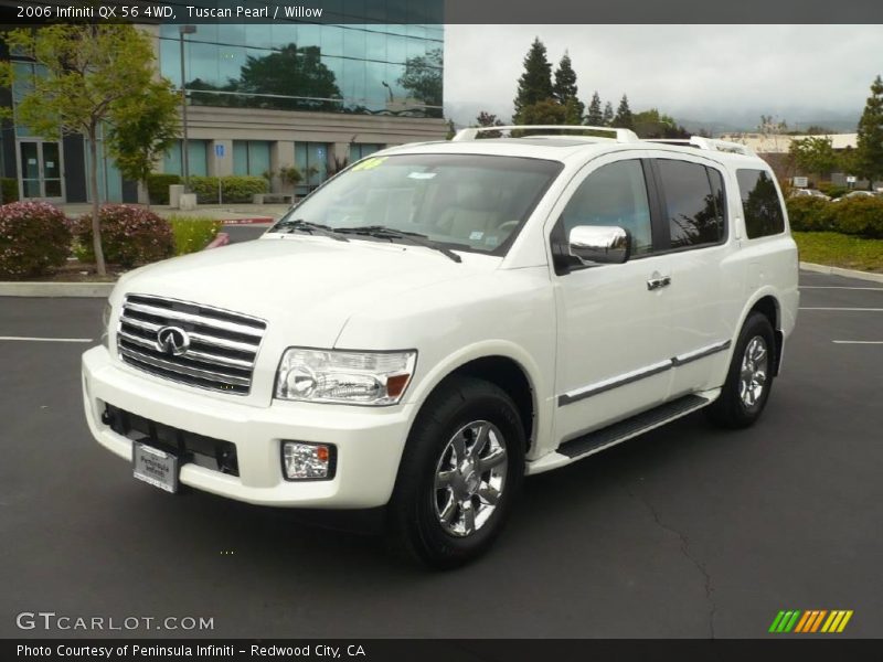 Tuscan Pearl / Willow 2006 Infiniti QX 56 4WD