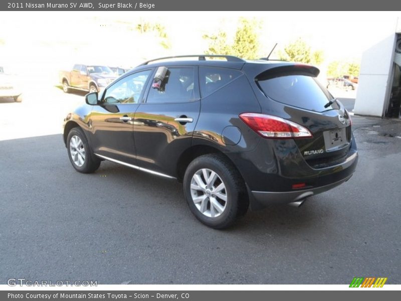Super Black / Beige 2011 Nissan Murano SV AWD