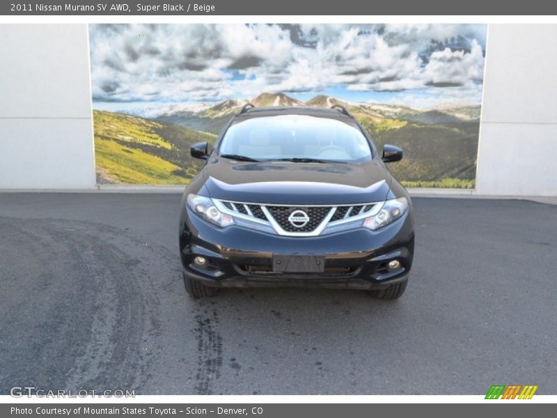 Super Black / Beige 2011 Nissan Murano SV AWD