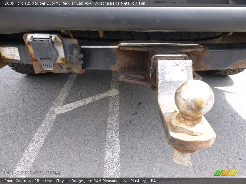 Arizona Beige Metallic / Tan 2005 Ford F250 Super Duty XL Regular Cab 4x4