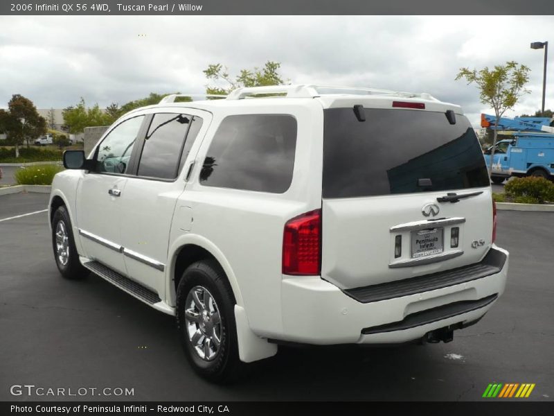 Tuscan Pearl / Willow 2006 Infiniti QX 56 4WD