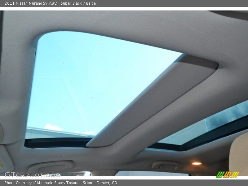 Super Black / Beige 2011 Nissan Murano SV AWD