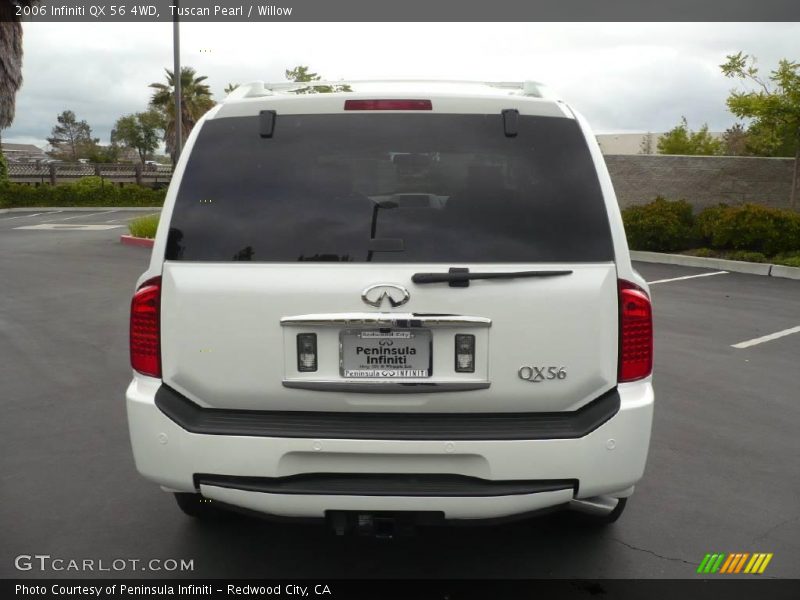 Tuscan Pearl / Willow 2006 Infiniti QX 56 4WD